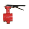 Dn50 Cast Iron Grooved Type Fire Fighting Butterfly Valve