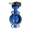 Cast Iron Wafer Butterfly Valve with Valve Plate Spray Painting