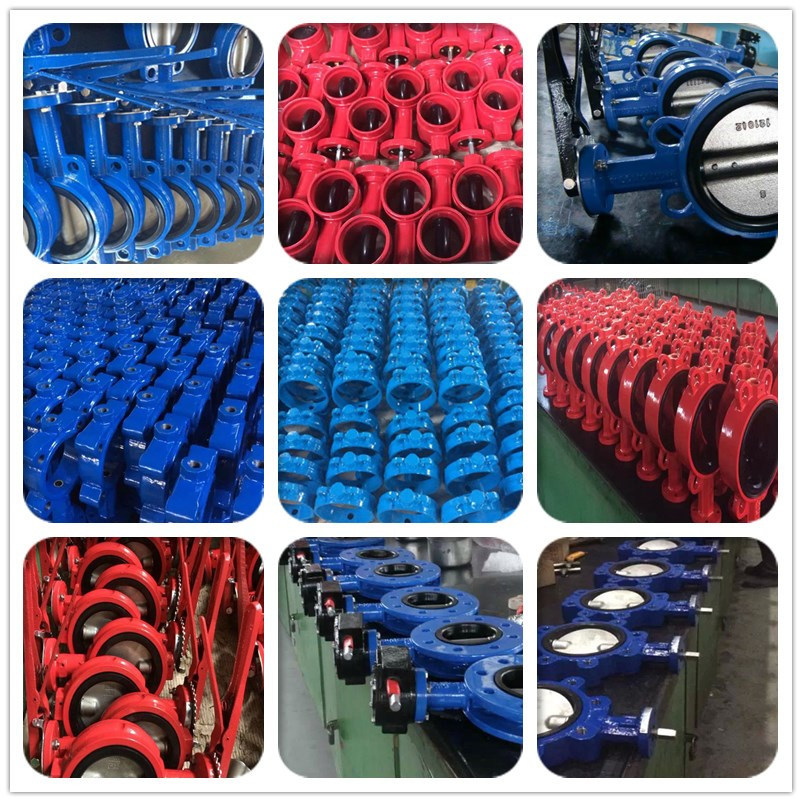 PTFE Lined Lug Butterfly Valve with Gear