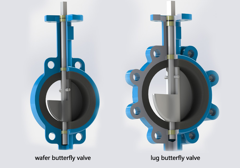 wafer-vs-lug-butterfly-valves