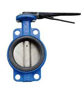 Wafer Butterfly Valve Through Shaft with Pin Ce Approval