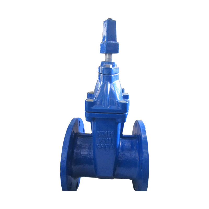 GOST BS5163 DIN F4 F5 Resilient Seat Water Pipeline Gate Valve Dn 150
