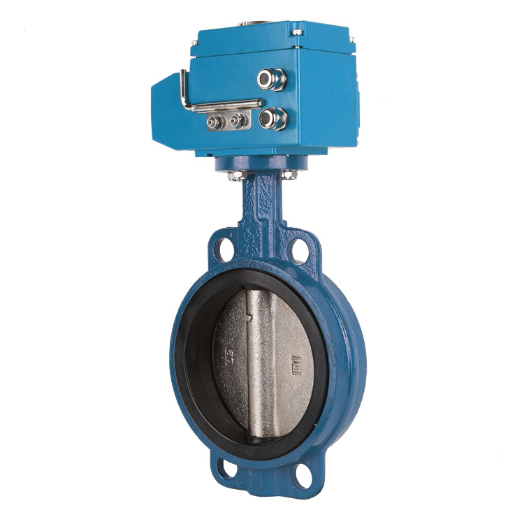 Electric Actuator Wafer Butterfly Valve