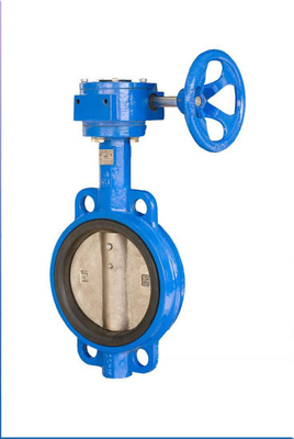 DIN ANSI JIS API Worm Gear Wafer Lt Butterfly Valve Dn250 Good Price ...