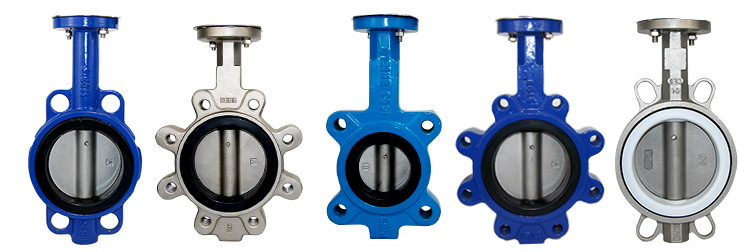 DIN Wcb Electric Double Eccentric Butterfly Valve