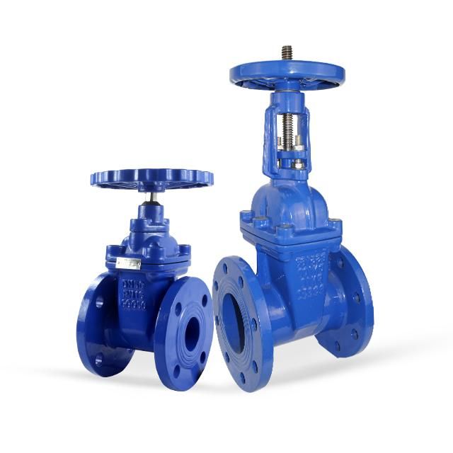 Non-rising stem gate valve and rising stem gate valve