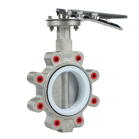 Stainless Steel PTFE Seat Lug Butterfly Valve