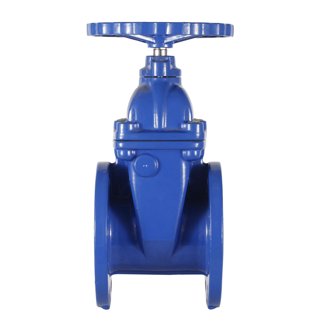 Awwa Ductile Iron Flanged Ends Non Rising Stem Control Water Gate Valve
