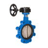 Worm Gear Wafer Lt Butterfly Valve Dn125 Low Price Butterfly Valve