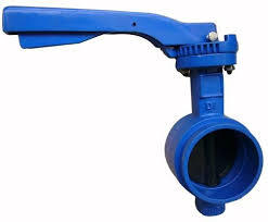 Grooved End Butterfly Valve (soft seat and Lever operator)