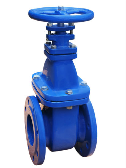 Chinese Factory Ductile Iron Rising Stem Solid Wedge Gate Valve