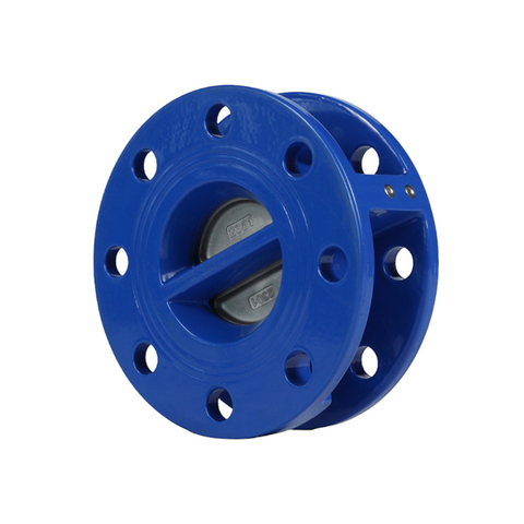 Ductile Iron Flange Spring Double Plate Wafer Check Valve