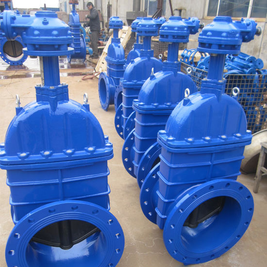 OEM Soft Seal Ductile Cast Iron Hydraulic 4inch BS5163 Type Gate Valve