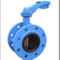 Lever Operator Soft Seat Double Flange Type Concentric Butterfly Valve