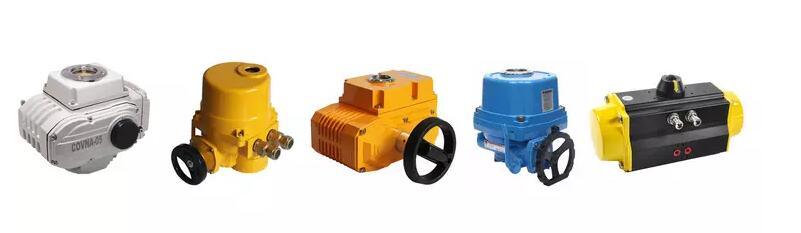 Exhaust Hydraulic Motorised Pneumatic Electric Actuator Butterfly Valves