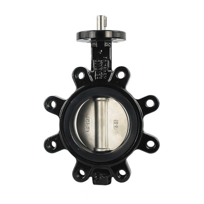 Worm Gear Wafer Lt Butterfly Valve Dn125 Low Price Butterfly Valve