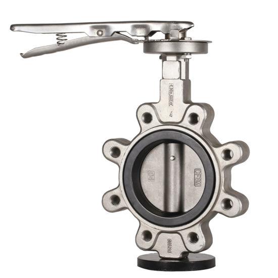 Lugger Support Type Stainless Steel Body EPDM Seat Wafer Butterfly Valve