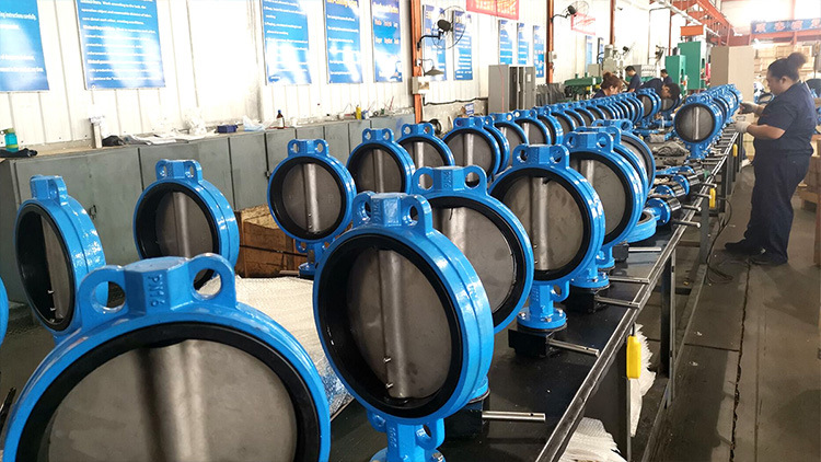 ASME B16.34 Mss Sp-68 Double Flanged Butterfly Valve