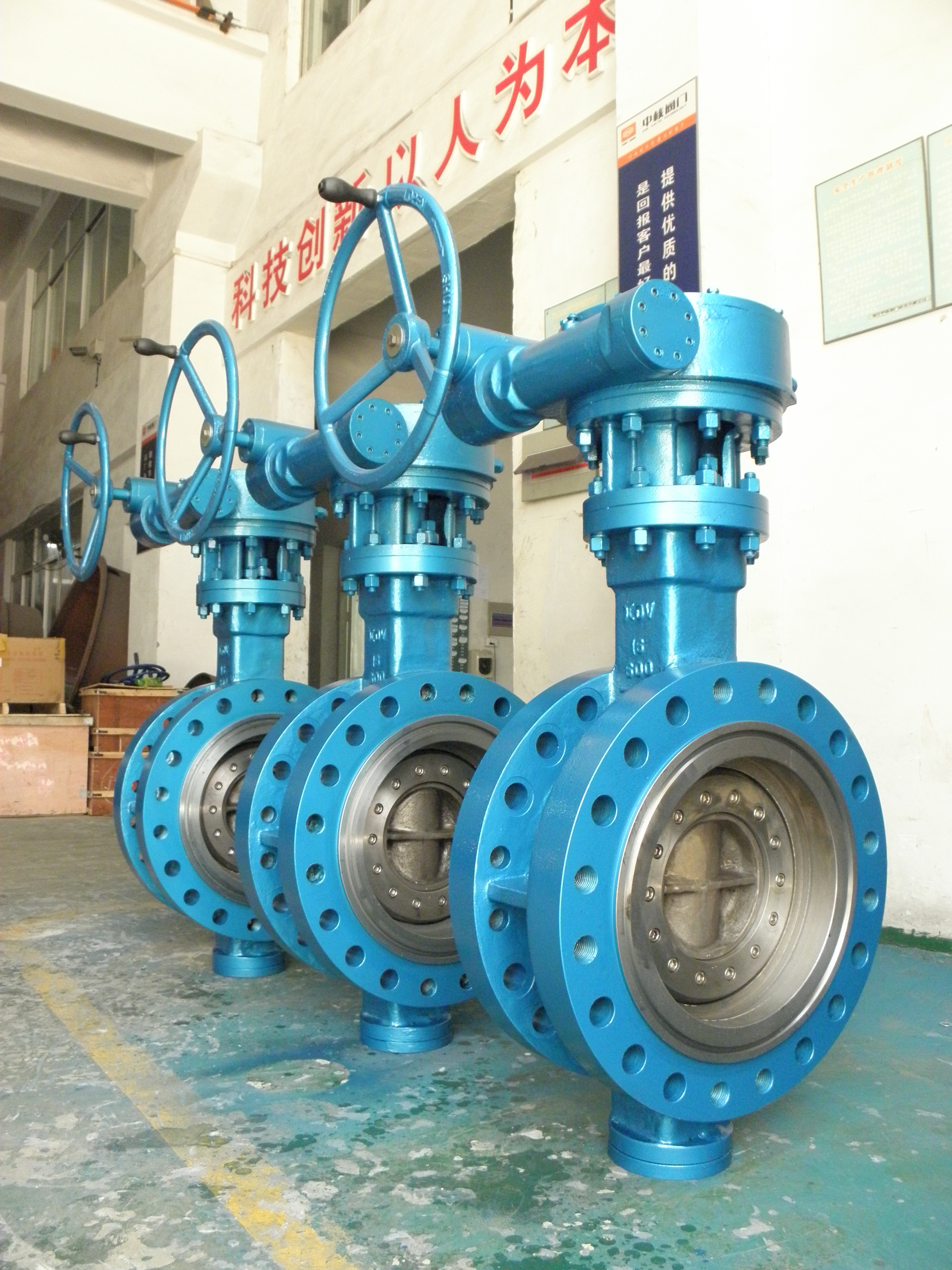 High-performance butterfly valve factory manufactured and exported to Europe