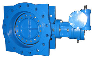 Double Eccentric Flange Type Butterfly Valve